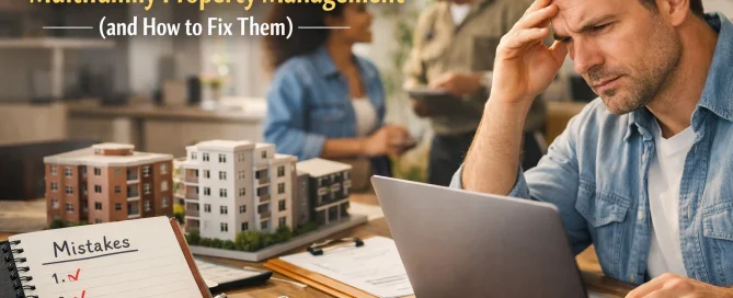 Multifamily property management mistakes property owners make
